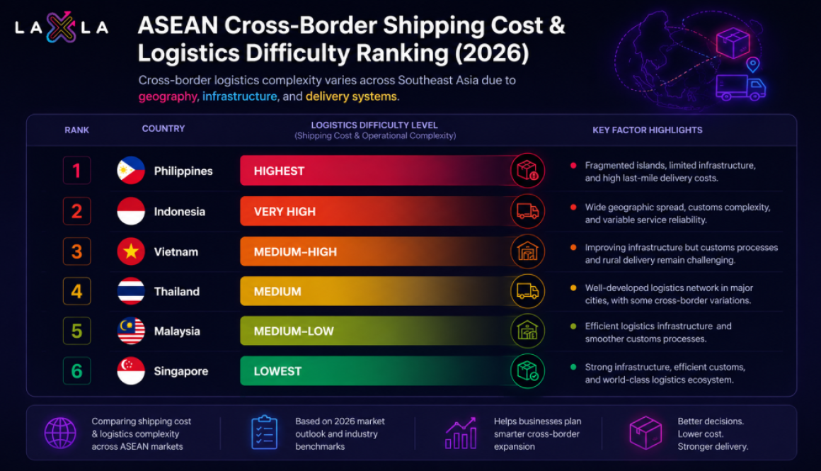 laxla-asean-cross-border-shipping-logistics-difficulty-ranking-2026 (main)